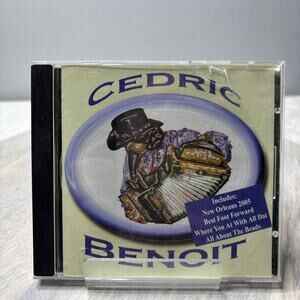 Cedric Benoit – New Orleans / Zydeco Cajun Music (CD) Accordion – Louisiana – Ra